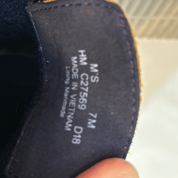 COLE HAAN Sz 7 Oxford Zero Grand Fabric Upper Lace Up Brogues Rubber Soles - Picture 10 of 11